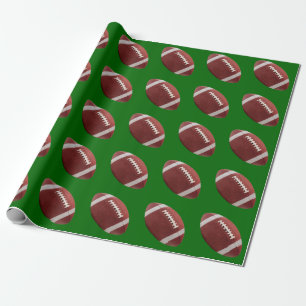 Cadeau Papier d'enveloppement de football