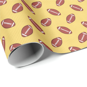 Cadeau Papier d'enveloppement de football