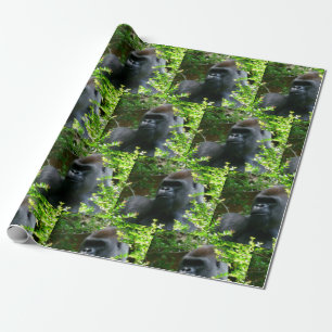 Cadeau Papier d'enveloppement de Gorilla