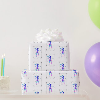 Cadeau Papier d'enveloppement de gymnaste