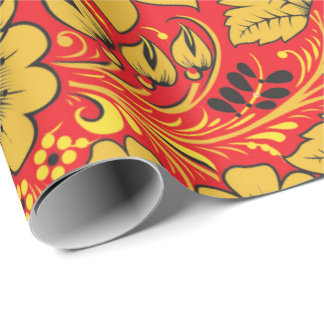 Cadeau Papier d'enveloppement de hohlome russe