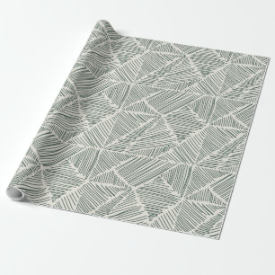 Cadeau Papier d'enveloppement de la marque de hachage ver