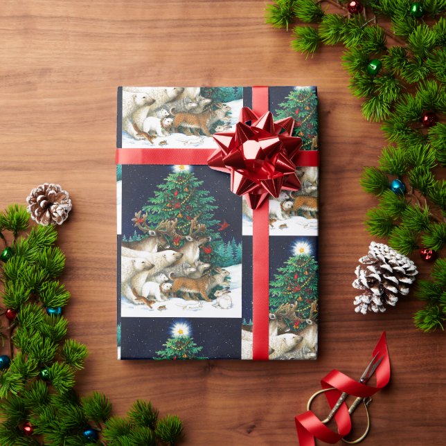 Cadeau Papier d'enveloppement de la parade de Noël (Cadeau de vacances)