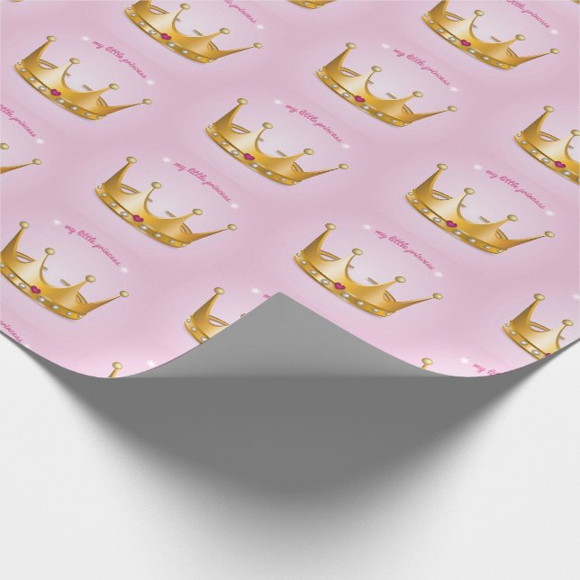 Cadeau Papier d'enveloppement de la petite princesse (Coin)