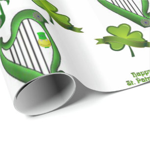 Cadeau Papier d'enveloppement de la Saint-Patrick