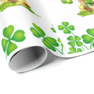 Cadeau Papier d'enveloppement de la Saint-Patrick