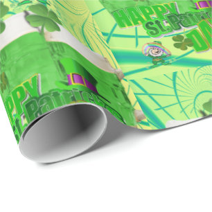 Cadeau Papier d'enveloppement de la Saint-Patrick