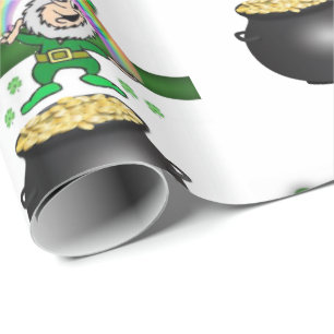 Cadeau Papier d'enveloppement de la Saint-Patrick