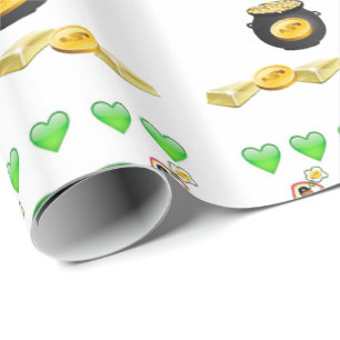 Cadeau Papier d'enveloppement de la Saint-Patrick
