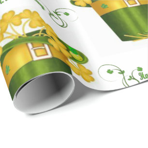 Cadeau Papier d'enveloppement de la Saint-Patrick