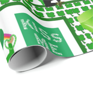 Cadeau Papier d'enveloppement de la Saint-Patrick