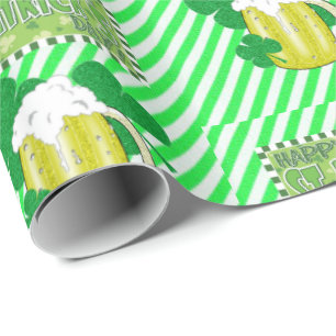 Cadeau Papier d'enveloppement de la Saint-Patrick
