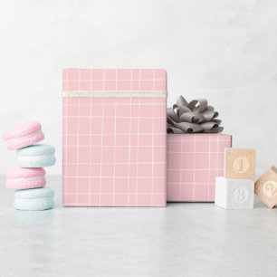 Cadeau Papier d'enveloppement de la Saint-Valentin rose m