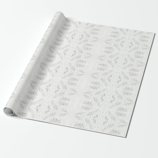 Cadeau Papier d'enveloppement de LACE BATTENBURG (Déroulé)