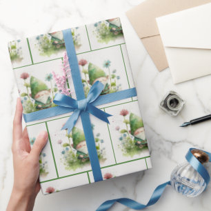 Cadeau Papier d'enveloppement de Leprechaun irlandais