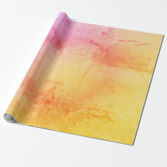 Cadeau Papier d'enveloppement de marbre couché (Déroulé)