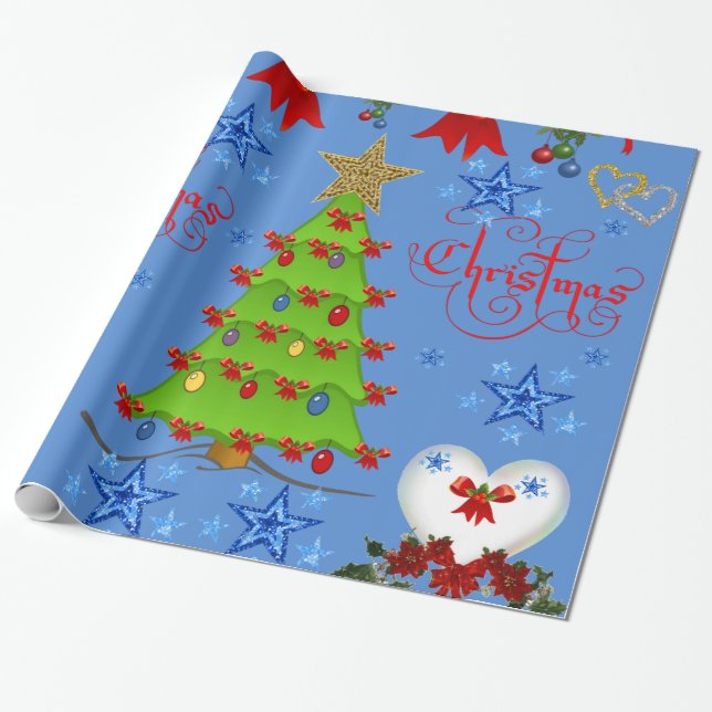 Cadeau Papier d'enveloppement de Noël (Déroulé)