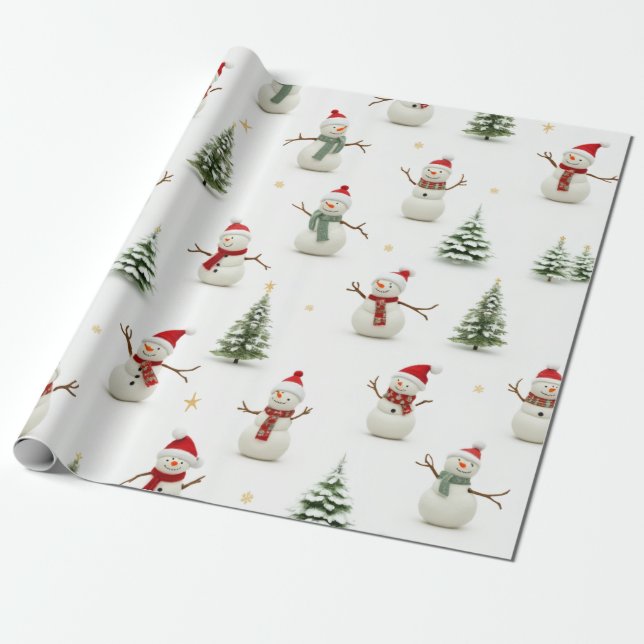 Cadeau Papier d'enveloppement de Noël (Déroulé)