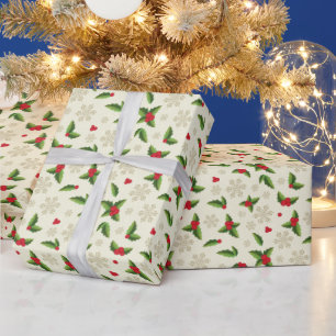 Cadeau Papier d'enveloppement de Noël