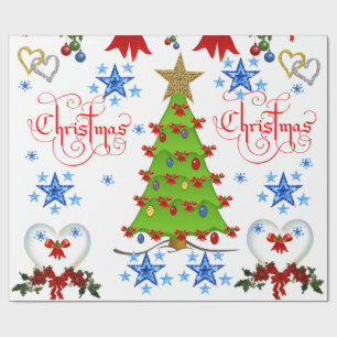 Cadeau Papier d'enveloppement de Noël
