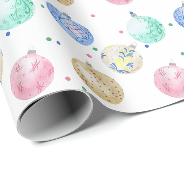 Cadeau Papier d'enveloppement de Noël (Coin rond)