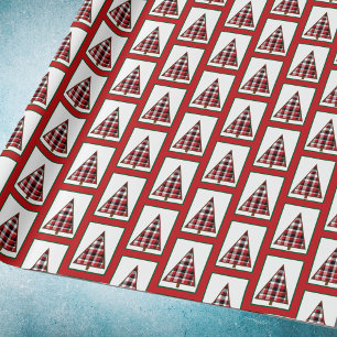 Cadeau Papier d'enveloppement de Noël à l'arbre de Noël