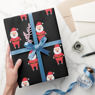Cadeau Papier d'enveloppement de Noël à Père Noël