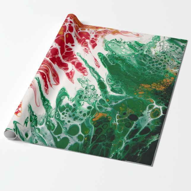 Cadeau Papier d'enveloppement de Noël ambigu (Déroulé)