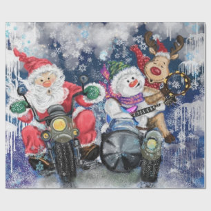 Cadeau Papier d'enveloppement de Noël amusant Happy Best 