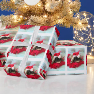 Cadeau Papier d'enveloppement de Noël de Holland Lop
