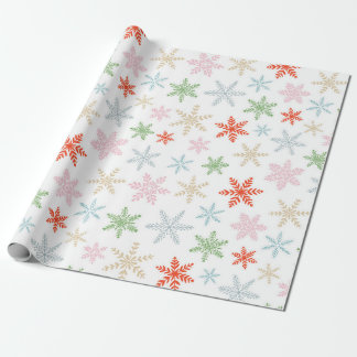 Cadeau Papier d'enveloppement de Noël joyeux et brillant