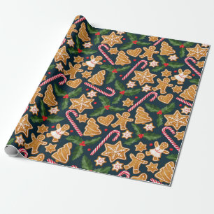 Cadeau Papier d'enveloppement de Noël mignon