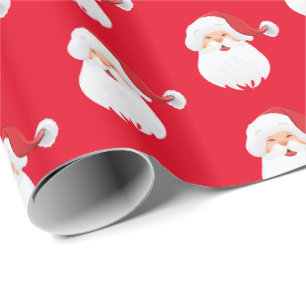 Cadeau Papier d'enveloppement de Noël-Père Noël