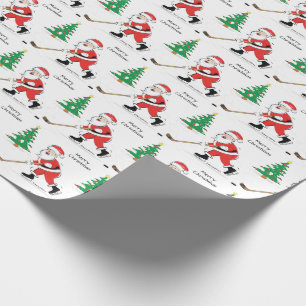 Cadeau Papier d'enveloppement de Noël Père Noël de hoc