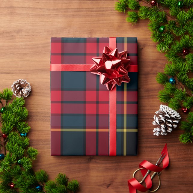 Cadeau Papier d'enveloppement de Noël plaqué (Cadeau de vacances)