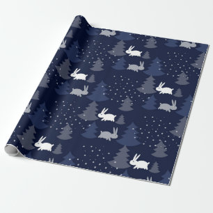 Cadeau Papier d'enveloppement de Noël pour l'hiver/la mar