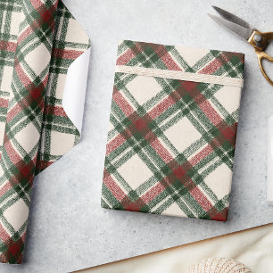 Cadeau Papier d'enveloppement de Noël rustique