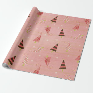 Cadeau Papier d'enveloppement de Noël Whimsical