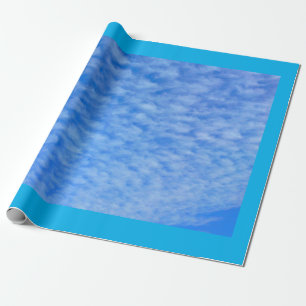 Cadeau Papier d'enveloppement de nuages uniques