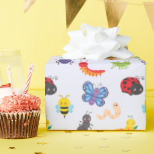 Cadeau Papier d'enveloppement de partie de bogue mûre