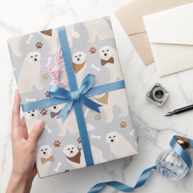 Cadeau Papier d'enveloppement de pattes et d'os des Pyrén (Cadeaux)