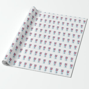 Cadeau Papier d'enveloppement de pingouin