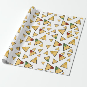 Cadeau Papier d'enveloppement de puces Tortilla