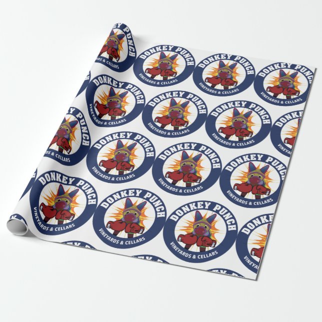 Cadeau Papier d'enveloppement de punaises d'âne (Déroulé)