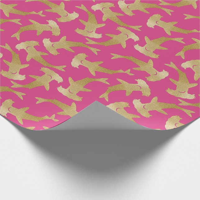 Cadeau Papier d'enveloppement de requin à marteau (Coin)