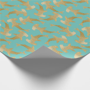 Cadeau Papier d'enveloppement de requin à marteau