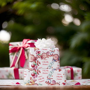 Cadeau Papier d'enveloppement de sucre de canne