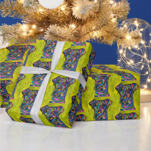 Cadeau Papier d'enveloppement de Terrier andalou