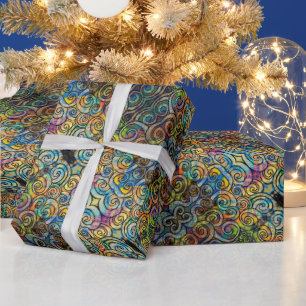 Cadeau Papier d'enveloppement des cheveux de Medusa