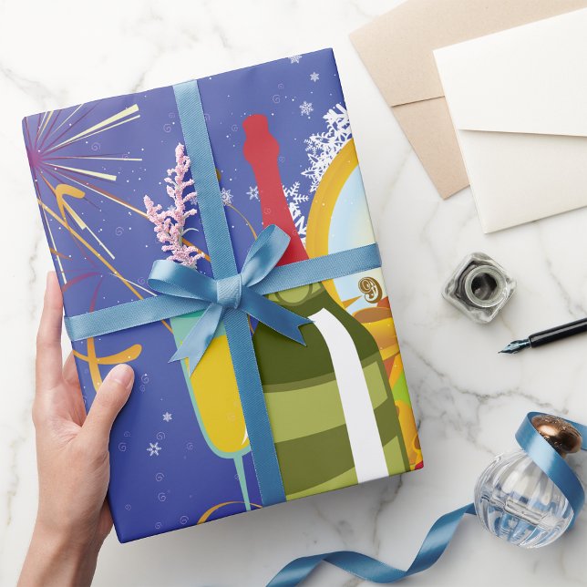 Cadeau Papier d'enveloppement des fêtes (Créateur téléchargé)